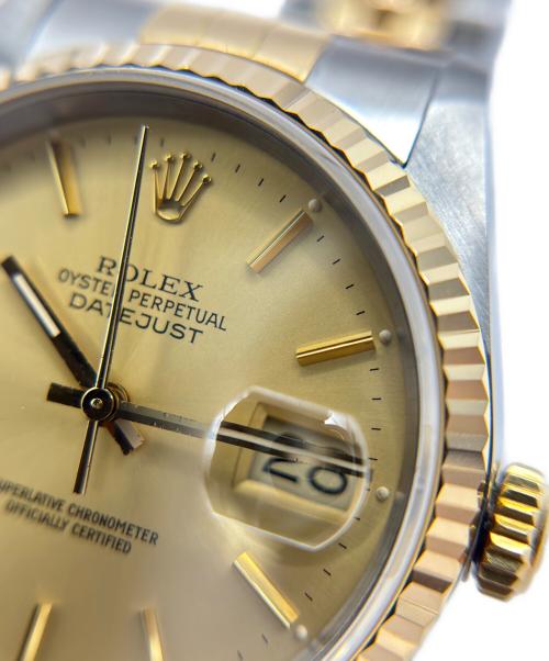 ROLEX（ロレックス）ROLEX (ロレックス) DATEJUST 36  デイトジャスト 36mm  Ref.16234 シャンパンゴールド サイズ:36mm/19.5cmの古着・服飾アイテム