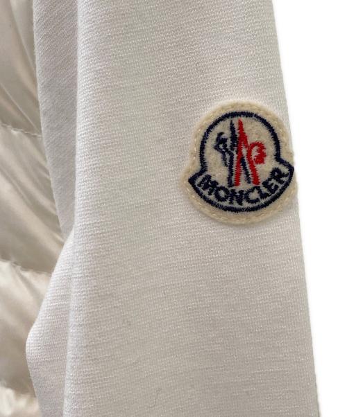MONCLER（モンクレール）MONCLER (モンクレール) ライトダウンジャケット アイボリー サイズ:XSの古着・服飾アイテム