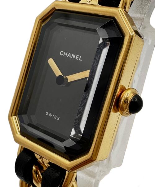 CHANEL（シャネル）CHANEL (シャネル) プルミエール L 黒文字盤 サイズ:Lの古着・服飾アイテム