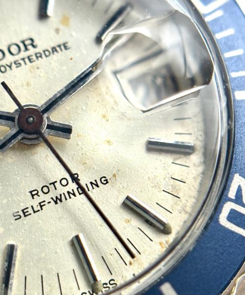 Tudor（チューダー）Tudor (チューダー) Diver Chrono Time Princess Oysterdate プリンセス オイスターデイトRef:9323/0S 青文字盤 サイズ:24.5cm/15cmの古着・服飾アイテム