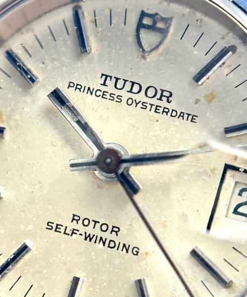 Tudor（チューダー）Tudor (チューダー) Diver Chrono Time Princess Oysterdate プリンセス オイスターデイトRef:9323/0S 青文字盤 サイズ:24.5cm/15cmの古着・服飾アイテム