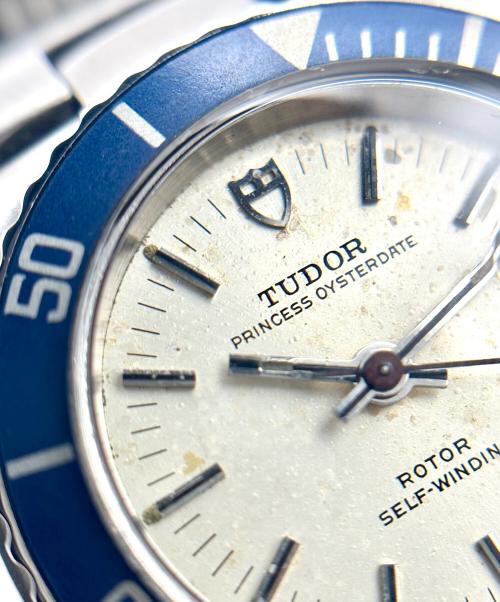 Tudor（チューダー）Tudor (チューダー) Diver Chrono Time Princess Oysterdate プリンセス オイスターデイトRef:9323/0S 青文字盤 サイズ:24.5cm/15cmの古着・服飾アイテム