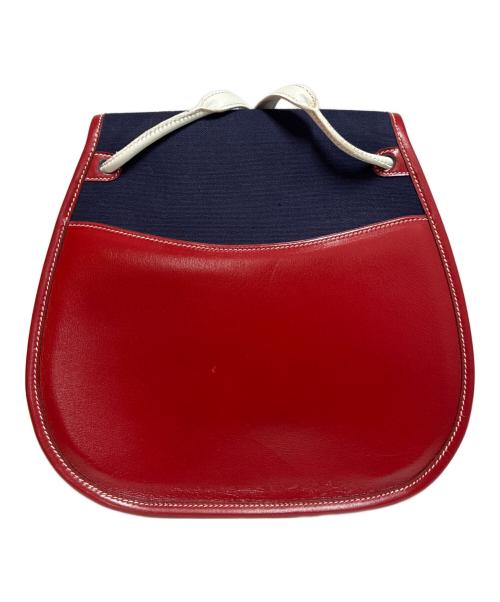 HERMES（エルメス）HERMES (エルメス) タッセル付きショルダーバッグ トリコロールカラーの古着・服飾アイテム