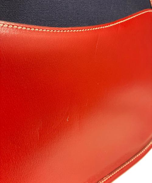 HERMES（エルメス）HERMES (エルメス) タッセル付きショルダーバッグ トリコロールカラーの古着・服飾アイテム