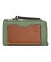 LOEWE（ロエベ）の古着「COIN CARDHOLDER」｜グリーン×ブラウン