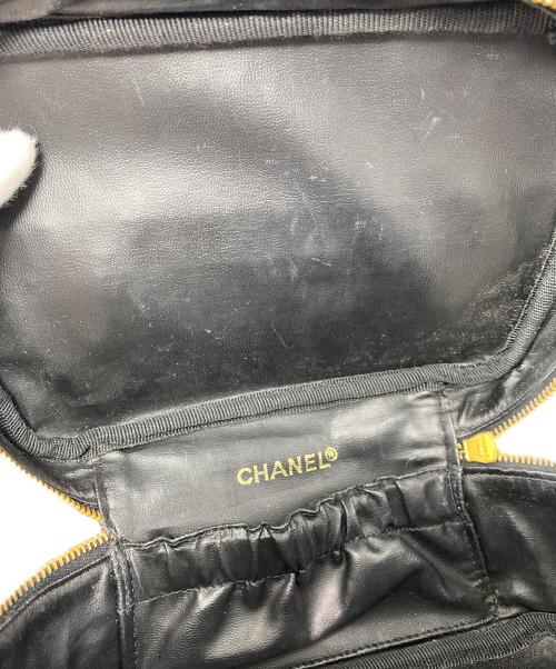 CHANEL（シャネル）CHANEL (シャネル) バニティバッグ ブラックの古着・服飾アイテム