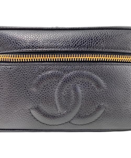 CHANEL（シャネル）CHANEL (シャネル) バニティバッグ ブラックの古着・服飾アイテム