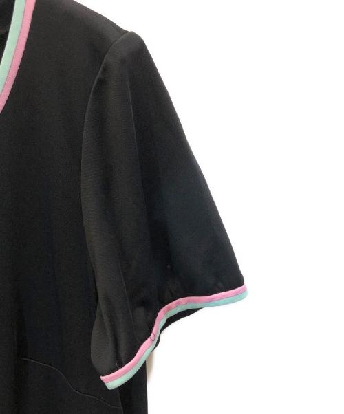 LEONARD（レオナール）LEONARD (レオナール) 花柄ワンピース ブラック サイズ:3の古着・服飾アイテム