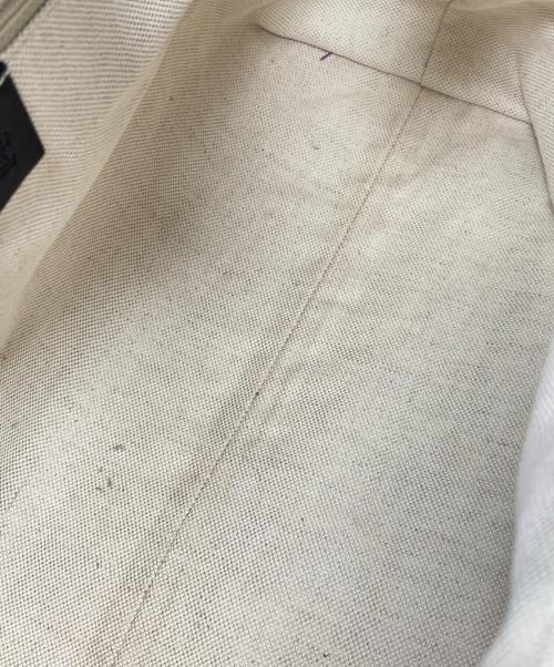 GUCCI（グッチ）GUCCI (グッチ) スーキー/ディアマンテハンドバッグ ベージュの古着・服飾アイテム