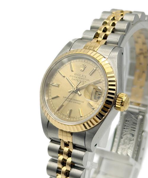 ROLEX（ロレックス）ROLEX (ロレックス) Datejust 26/デイトジャスト26 コンビ Ref.69173/レディデイトジャスト/腕時計/時計/シャンパンゴールド シャンパン文字盤 サイズ:26cm/17cmの古着・服飾アイテム