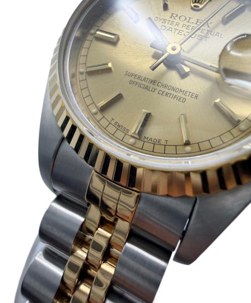 ROLEX（ロレックス）ROLEX (ロレックス) Datejust 26/デイトジャスト26 コンビ Ref.69173/レディデイトジャスト/腕時計/時計/シャンパンゴールド シャンパン文字盤 サイズ:26cm/17cmの古着・服飾アイテム