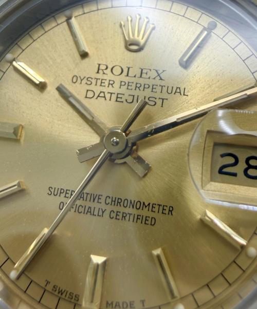 ROLEX（ロレックス）ROLEX (ロレックス) Datejust 26/デイトジャスト26 コンビ Ref.69173/レディデイトジャスト/腕時計/時計/シャンパンゴールド シャンパン文字盤 サイズ:26cm/17cmの古着・服飾アイテム