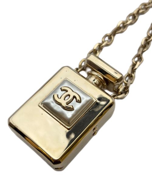 CHANEL（シャネル）CHANEL (シャネル) Coco Mark Perfume Motif Necklace ココマークパフューム ネックレス AU3228 ゴールド サイズ:-の古着・服飾アイテム