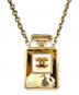 CHANEL（シャネル）の古着「Coco Mark Perfume Motif Necklace ココマークパフューム ネックレス AU3228」｜ゴールド
