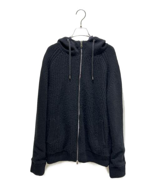 HERNO（ヘルノ）HERNO (ヘルノ) リバーシブルジップパーカー ブラック サイズ:48の古着・服飾アイテム