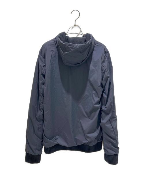 HERNO（ヘルノ）HERNO (ヘルノ) リバーシブルジップパーカー ブラック サイズ:48の古着・服飾アイテム