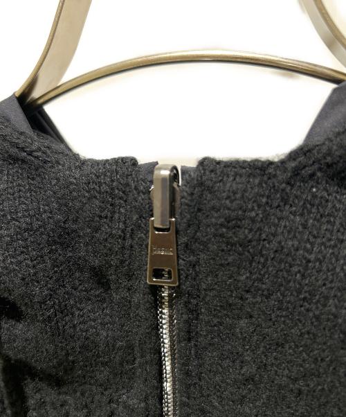 HERNO（ヘルノ）HERNO (ヘルノ) リバーシブルジップパーカー ブラック サイズ:48の古着・服飾アイテム
