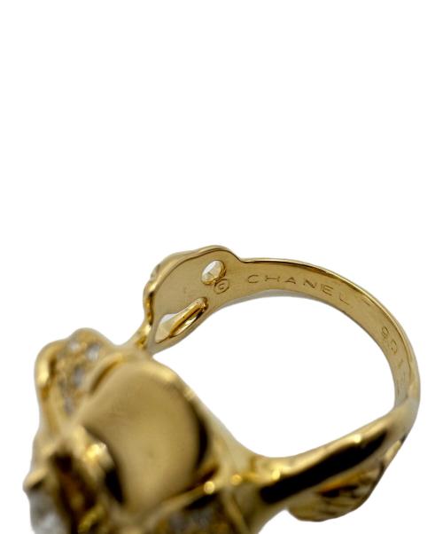 CHANEL（シャネル）CHANEL (シャネル) カメリアダイヤモンドリング サイズ:11号の古着・服飾アイテム