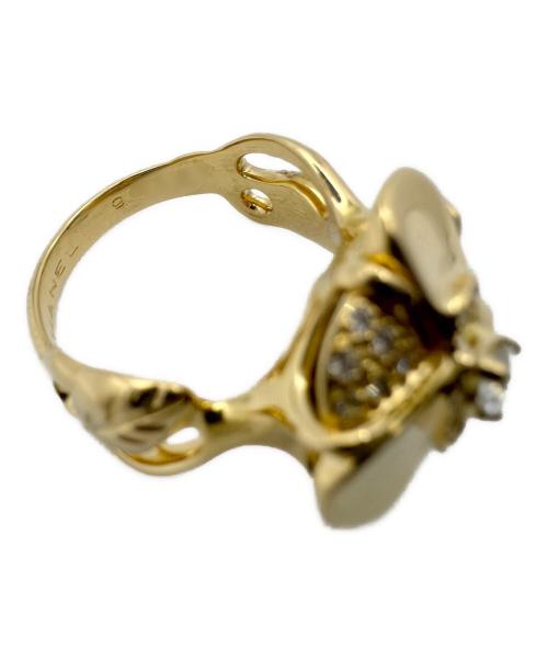 CHANEL（シャネル）CHANEL (シャネル) カメリアダイヤモンドリング サイズ:11号の古着・服飾アイテム