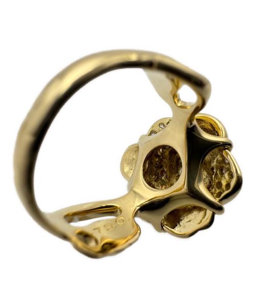 CHANEL（シャネル）CHANEL (シャネル) カメリアダイヤモンドリング サイズ:11号の古着・服飾アイテム