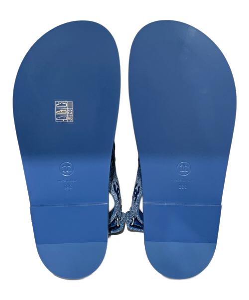 CHANEL（シャネル）CHANEL (シャネル) スポーツサンダル インディゴ サイズ:38 未使用品の古着・服飾アイテム