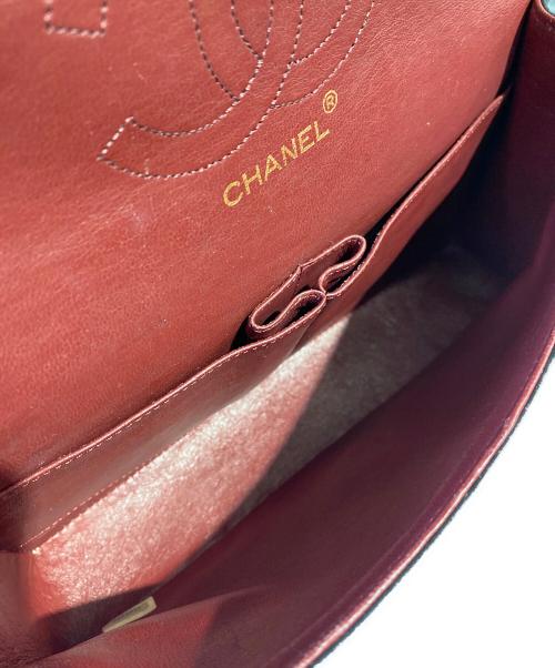 CHANEL（シャネル）CHANEL (シャネル) マトラッセ25 Wフラップチェーンショルダーバッグ ブラック サイズ:25の古着・服飾アイテム