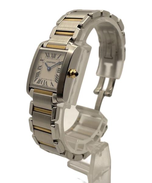 Cartier（カルティエ）Cartier (カルティエ) 腕時計/タンクフランセーズSM アイボリー文字盤 サイズ:SMの古着・服飾アイテム