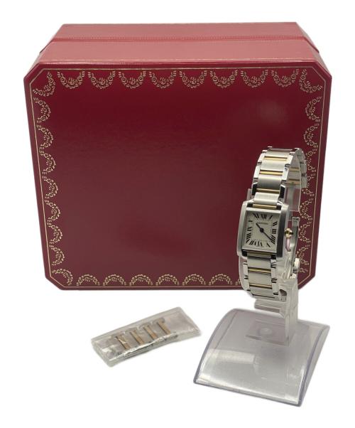Cartier（カルティエ）Cartier (カルティエ) 腕時計/タンクフランセーズSM アイボリー文字盤 サイズ:SMの古着・服飾アイテム