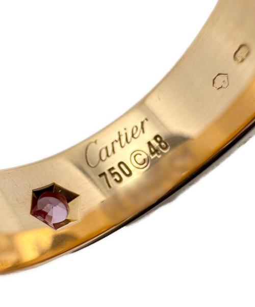 Cartier（カルティエ）Cartier (カルティエ) ラブリング 1Pピンクサファイア サイズ:48の古着・服飾アイテム