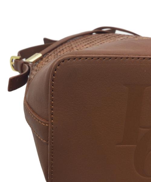 PARIS/64（パリ64）PARIS/64 (パリ64) ショルダーバッグ ブラウンの古着・服飾アイテム