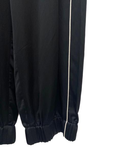DRIES VAN NOTEN（ドリスヴァンノッテン）DRIES VAN NOTEN (ドリスヴァンノッテン) サテンイージーパンツ ブラック サイズ:Sの古着・服飾アイテム