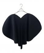 PLEATS PLEASEプリーツプリーズ）の古着「Vネックプリーツチュニック」｜ブラック