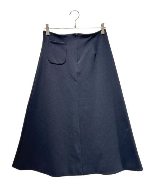 THE ROW（ザ ロウ）THE ROW (ザ ロウ) ロングフレアスキューバ スカート ブラック サイズ:Sの古着・服飾アイテム