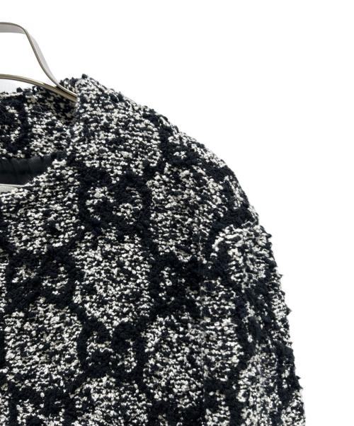 GUCCI（グッチ）GUCCI (グッチ) ツイードジャケット ブラック サイズ:44の古着・服飾アイテム