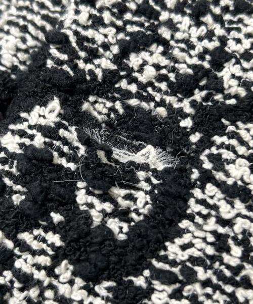 GUCCI（グッチ）GUCCI (グッチ) ツイードジャケット ブラック サイズ:44の古着・服飾アイテム