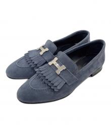 HERMES（エルメス）の古着「Moccasin Royale モカシン ロワイヤル」｜ネイビー