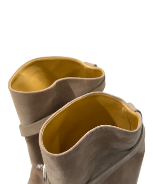 HERMES（エルメス）HERMES (エルメス) ロングブーツ ベージュ サイズ:36　1/2の古着・服飾アイテム