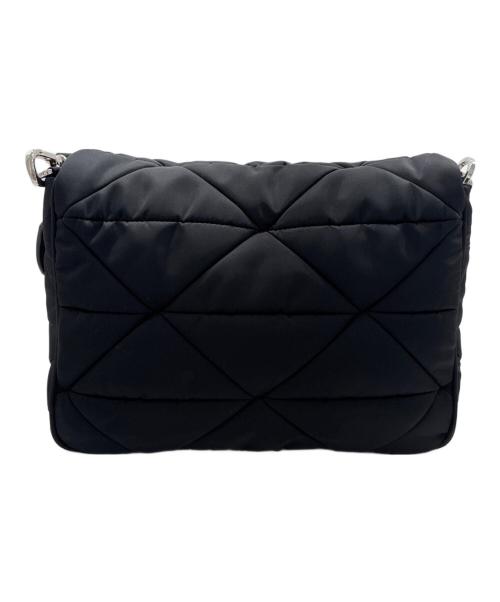 PRADA（プラダ）PRADA (プラダ) パデッドRe-Nylonショルダーバッグ ブラックの古着・服飾アイテム