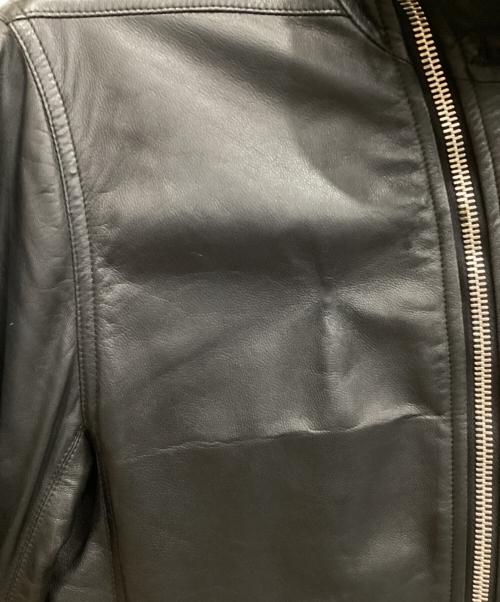 RICK OWENS（リックオウエンス）RICK OWENS (リックオウエンス) レザージャケット ブラック サイズ:SIZE 50の古着・服飾アイテム