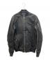 RICK OWENS（リックオウエンス）の古着「MA-1ジャケット」｜ブラック