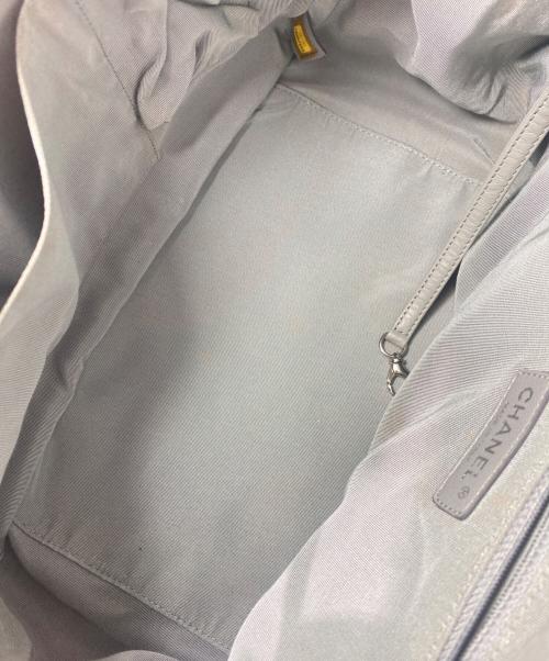 CHANEL（シャネル）CHANEL (シャネル) ウルトラステッチラムスキンショルダーバッグ グレー サイズ:-の古着・服飾アイテム