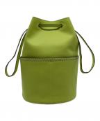 J&M DAVIDSONジェイ＆エム デヴィッドソン）の古着「レザーハンドバッグ」｜イエロー