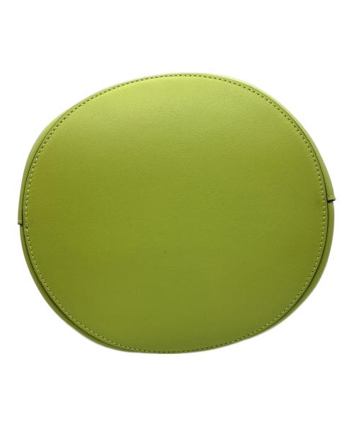 J&M DAVIDSON（ジェイ＆エム デヴィッドソン）J&M DAVIDSON (ジェイ＆エム デヴィッドソン) レザーハンドバッグ イエローの古着・服飾アイテム