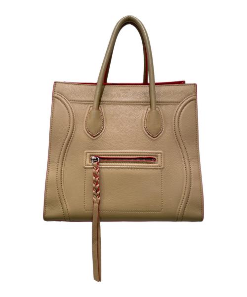 CELINE（セリーヌ）CELINE (セリーヌ) ラゲージ ファントム  ベージュ サイズ:ファントムの古着・服飾アイテム