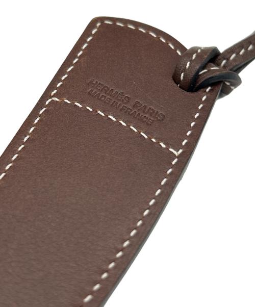 HERMES（エルメス）HERMES (エルメス) Paddock Boot charm パドックブーツチャーム/ブルーデュノール×ショコラ/ヴォースイフト×ヴォーバトラー/ ブラウンの古着・服飾アイテム