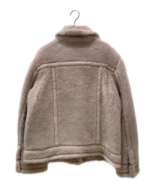 MaxMara（マックスマーラ）MaxMara (マックスマーラ) テディベアジャケット ベージュ サイズ:38の古着・服飾アイテム