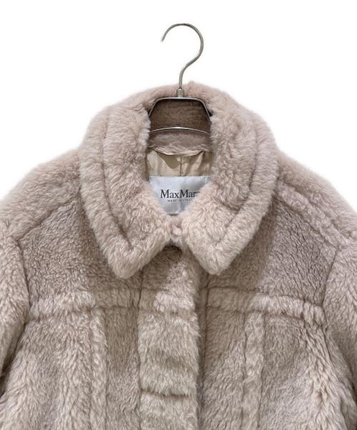 MaxMara（マックスマーラ）MaxMara (マックスマーラ) テディベアジャケット ベージュ サイズ:38の古着・服飾アイテム