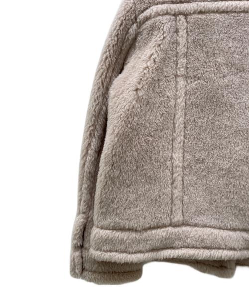 MaxMara（マックスマーラ）MaxMara (マックスマーラ) テディベアジャケット ベージュ サイズ:38の古着・服飾アイテム