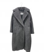 MaxMaraマックスマーラ）の古着「テディベアロングコート」｜グレー