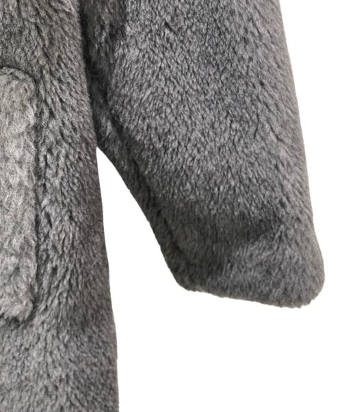 MaxMara（マックスマーラ）MaxMara (マックスマーラ) テディベアロングコート グレー サイズ:XSの古着・服飾アイテム